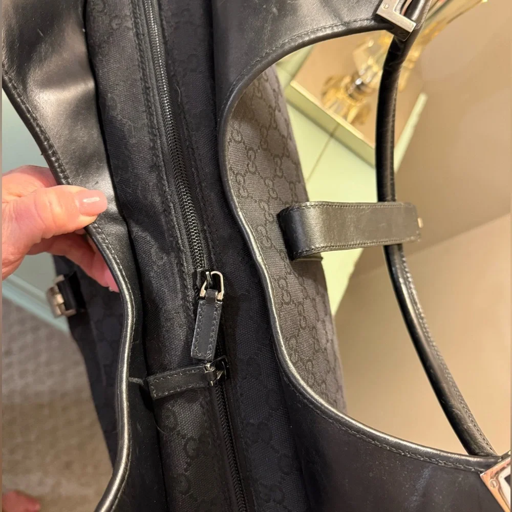 Gucci large GG canvas Bardot hobo - Picture 4 of 14